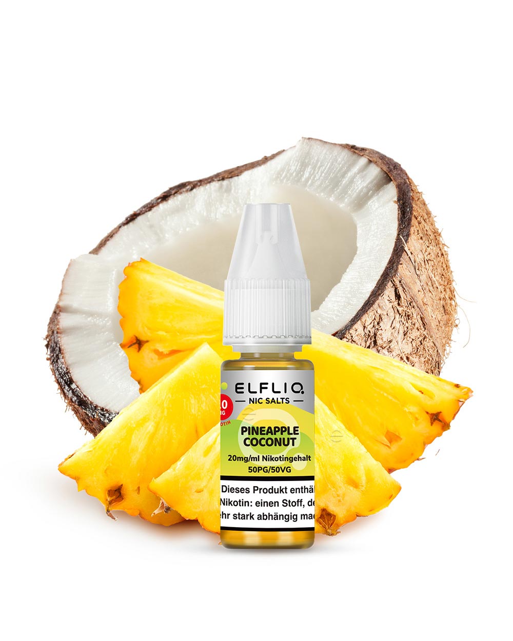 Elfliq Pineapple Coconut Nikotinsalz Liquid 10ml - Smokers Paradise