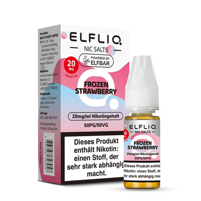 Elfbar ELFLIQ Frozen Strawberry Nikotinsalz Liquid 10ml