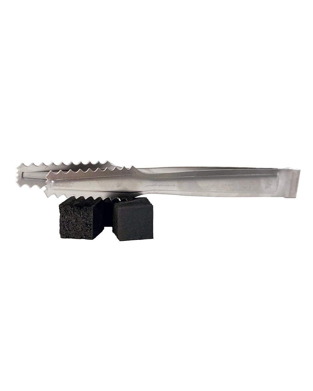 Riesenkohlezange Edelstahl 30cm