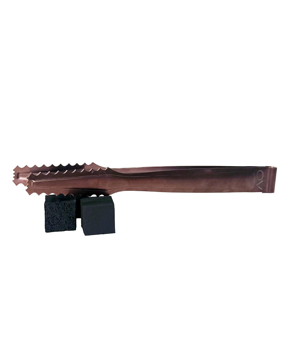 Riesenkohlezange Edelstahl 30cm