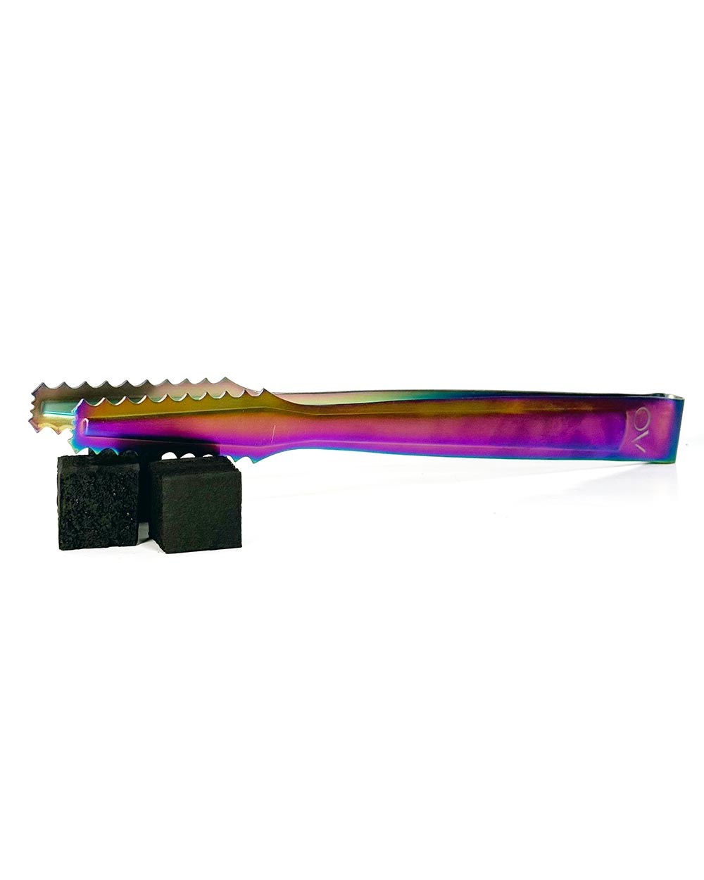 Riesenkohlezange Edelstahl 30cm