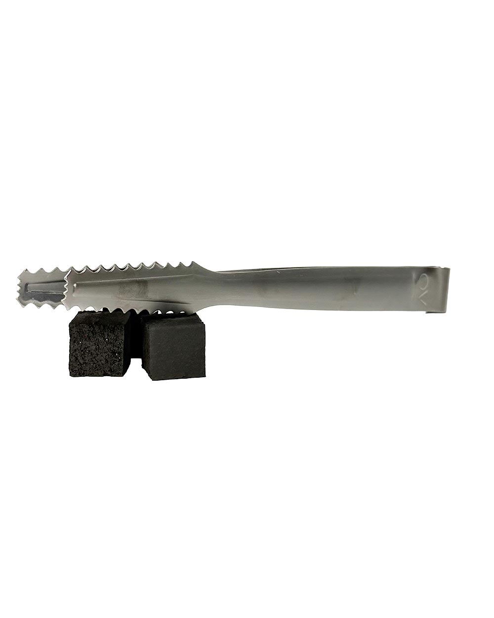 Riesenkohlezange Edelstahl 30cm