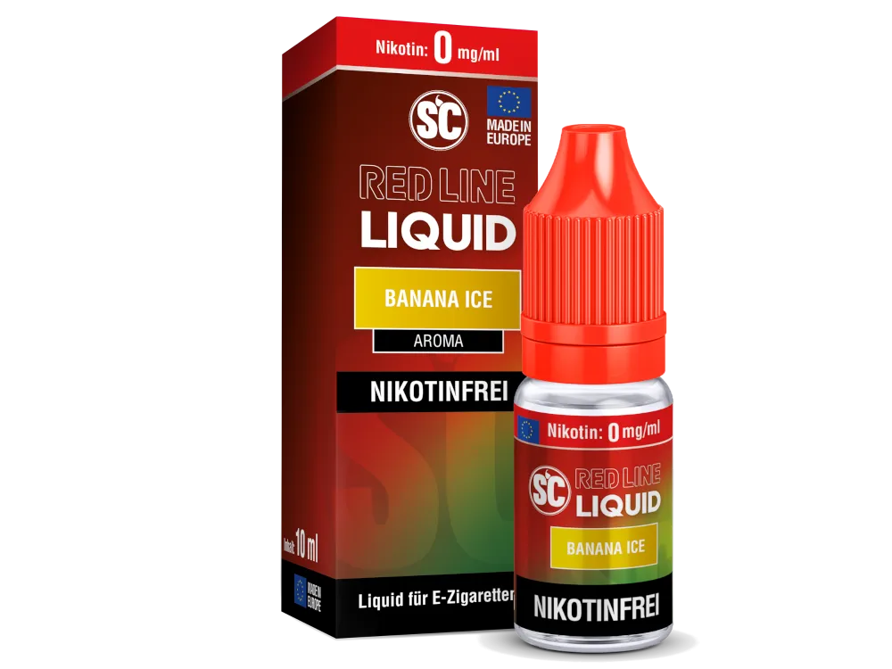 Red Line - Banana Ice - Nikotinsalz Liquid