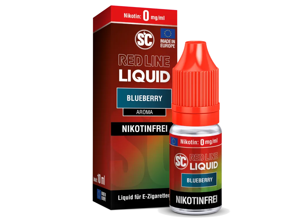 Red Line - Blueberry - Nikotinsalz Liquid