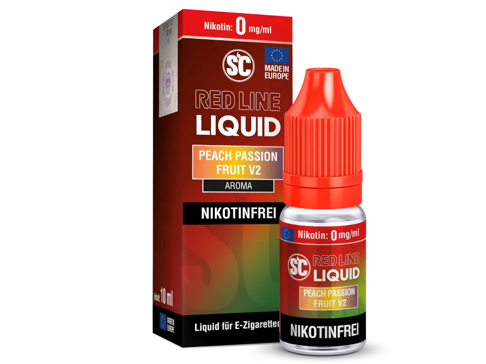 Red Line - Peach Passion Fruit - Nikotinsalz Liquid