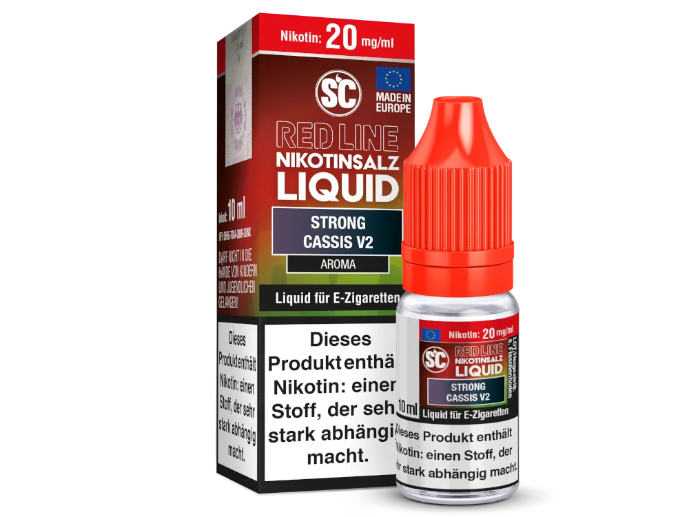 Red Line - Strong Cassis - Nikotinsalz Liquid
