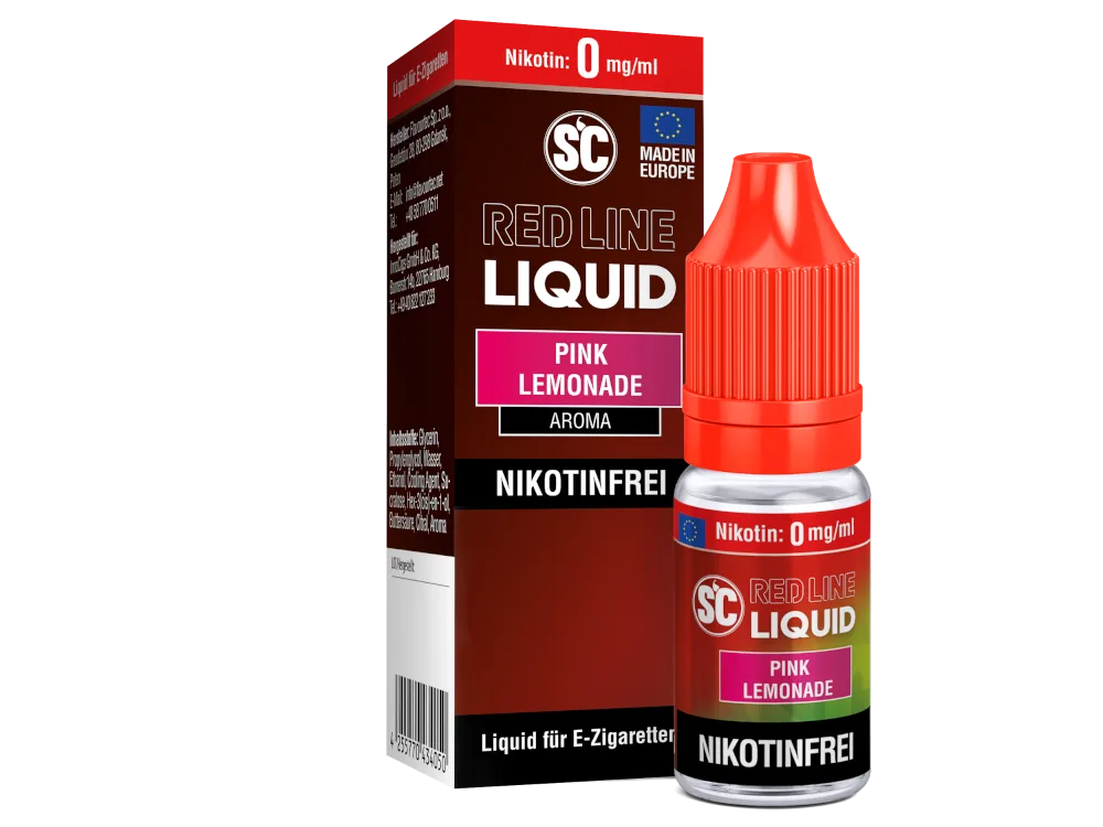 Red Line - Pink Lemonade - Nikotinsalz Liquid