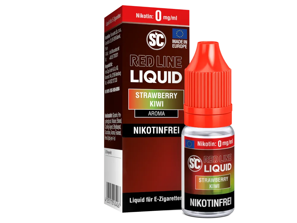 Red Line - Strawberry Kiwi - Nikotinsalz Liquid