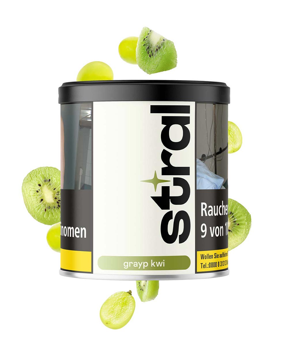 Grayp Kiwi Tabak 200g - Smokers Paradise