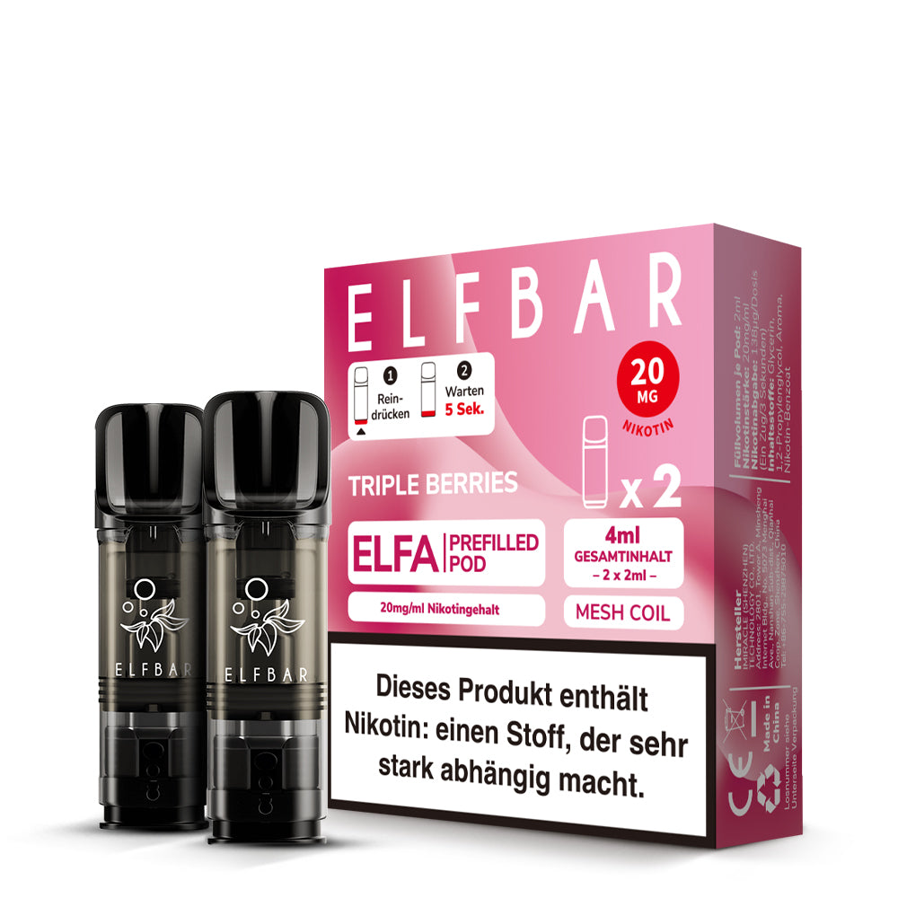 Elfbar Elfa Pods Triple Berries 20mg (2 Stück)
