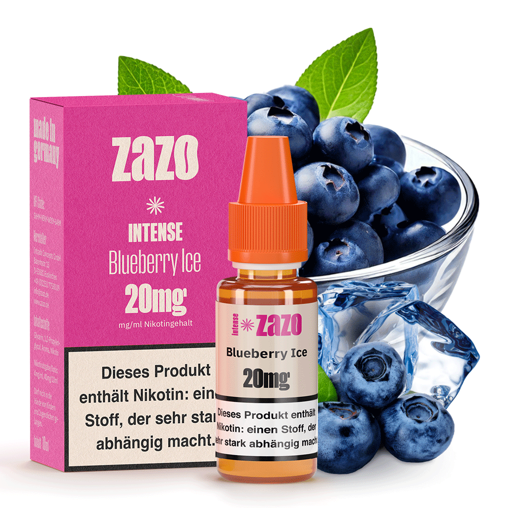 INTENSE Blueberry Ice Nikotinsalz Liquid