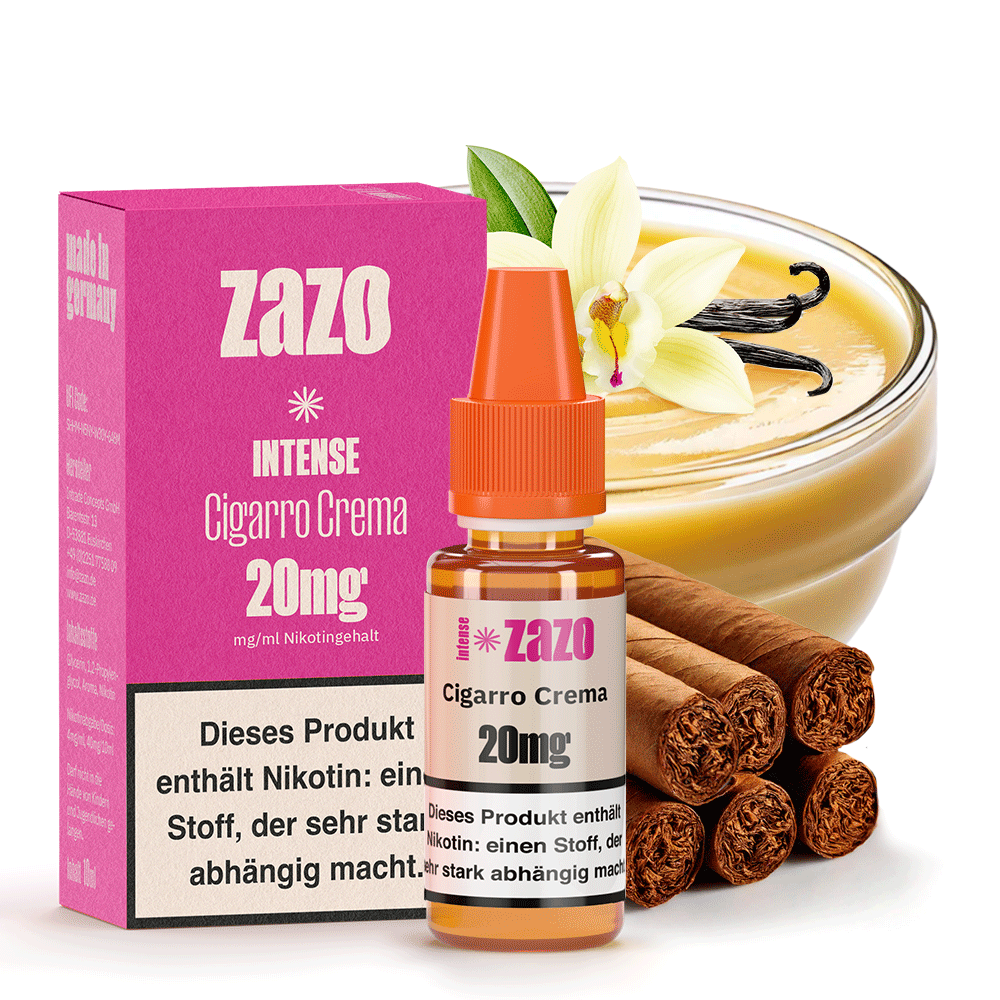 INTENSE Cigarro Crema Nikotinsalz Liquid
