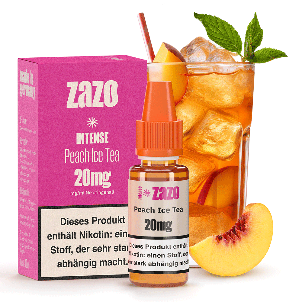 INTENSE Peach Ice Tea Nikotinsalz Liquid