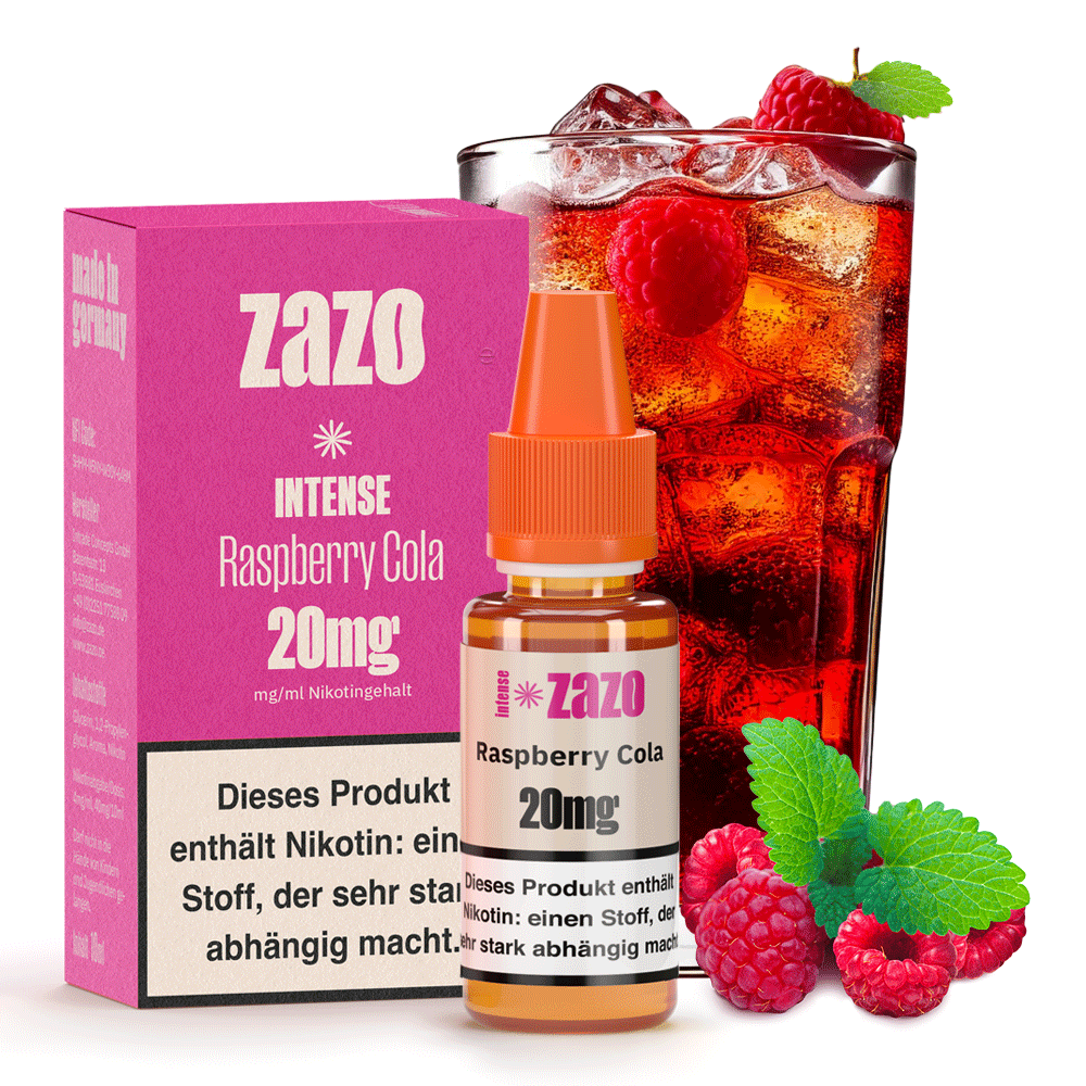 INTENSE Raspberry Cola Nikotinsalz Liquid