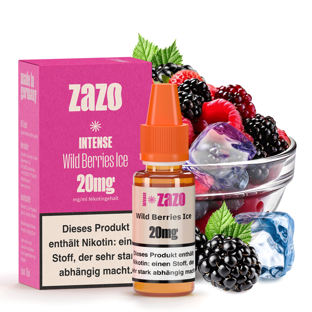 INTENSE Wild Berries Ice Nikotinsalz Liquid