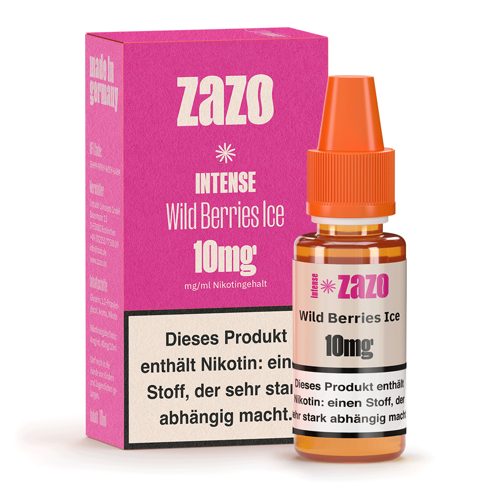 INTENSE Wild Berries Ice Nikotinsalz Liquid